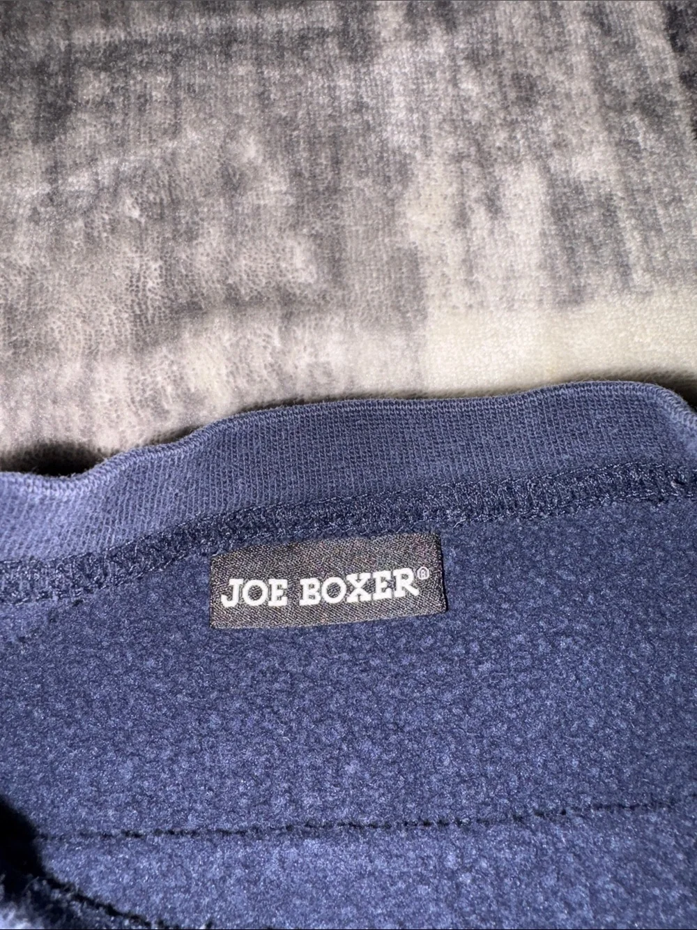 🦋Joe Boxer Navy Crewneck Sweatshirt with Multicolor Sports Graphic